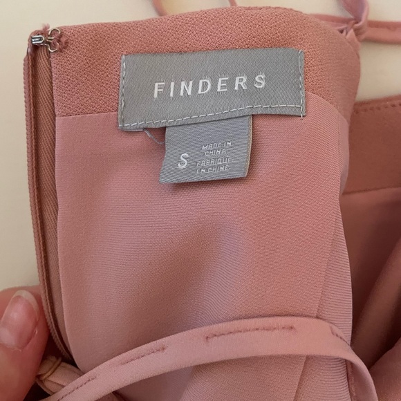 Pink Midi Mermaid Cocktail Dress - Picture 3 of 3